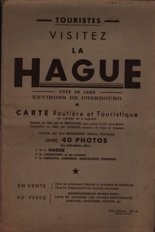 Touristes, visitez la Hague - Collectif - Livre