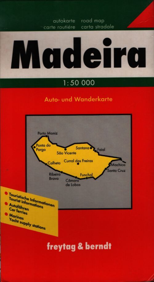Carte routière : Madeira - Collectif - Livre