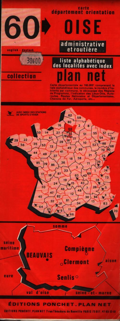 Département n°60 Oise - Collectif - Livre