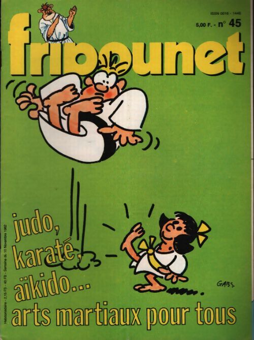 Fripounet 1982 n°45 : Judo, karaté - Collectif - Livre