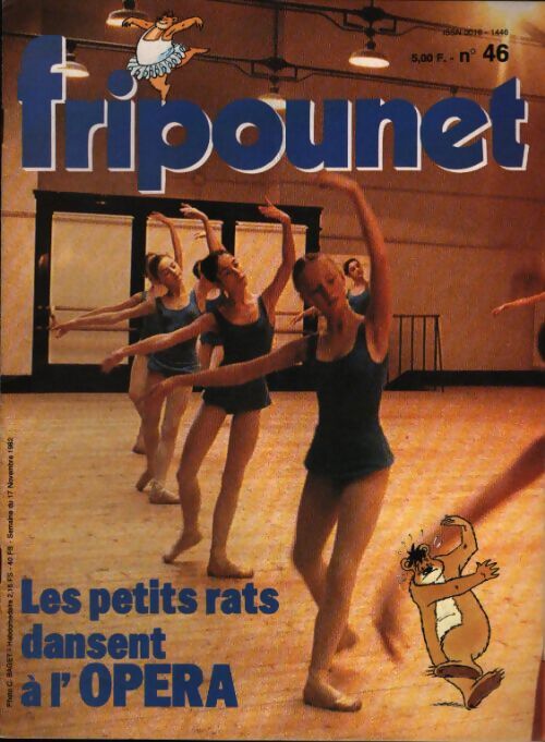 Fripounet 1982 n°46 : Les petits rats dansent à l'opéra - Collectif - Livre