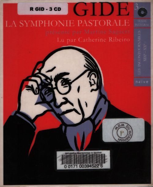 La symphonie pastorale (livre audio) - André Gide - Livre