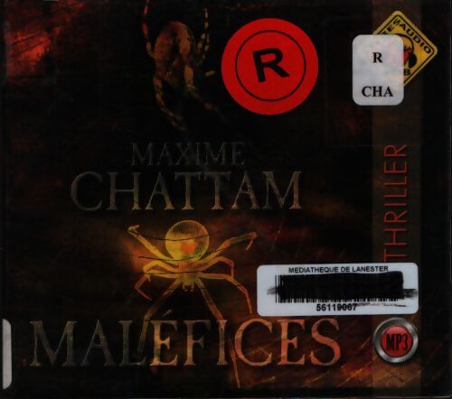 Malefices (Livre audio 2 CD) - Maxime Chattam - Livre