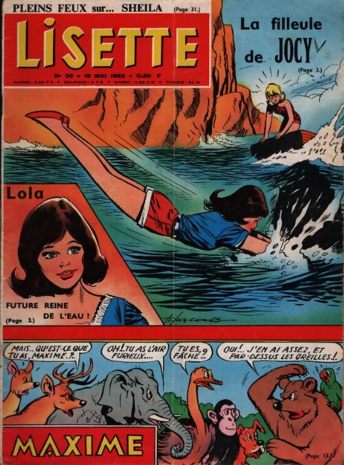 Lisette 1963 n°20 : La filleule de Jocy - Collectif - Livre