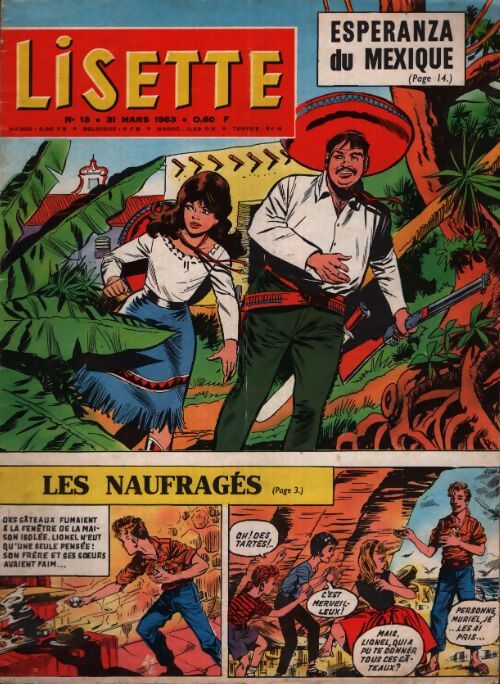 Lisette 1963 n°13 : Esperanza du Mexique - Collectif - Livre