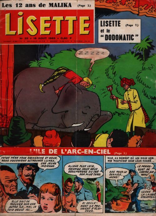 Lisette 1963 n°33 : Lisette et le Dodomatic - Collectif - Livre
