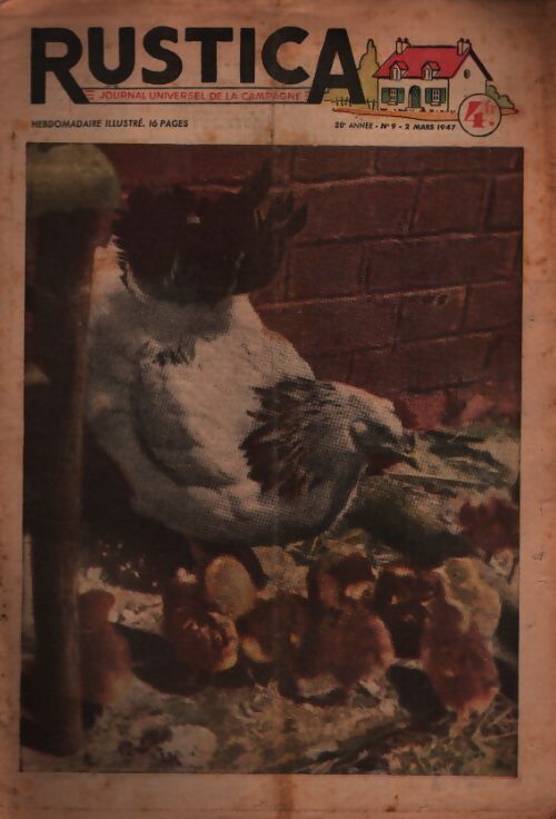 Rustica 20e année n°9 - Collectif - Livre