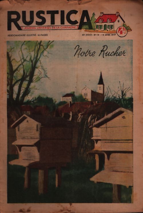 Rustica 20e année n°15 : Notre rucher - Collectif - Livre