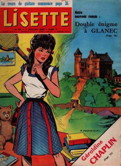 Lisette 1963 n°27 : Double énigme à Glanec - Collectif - Livre
