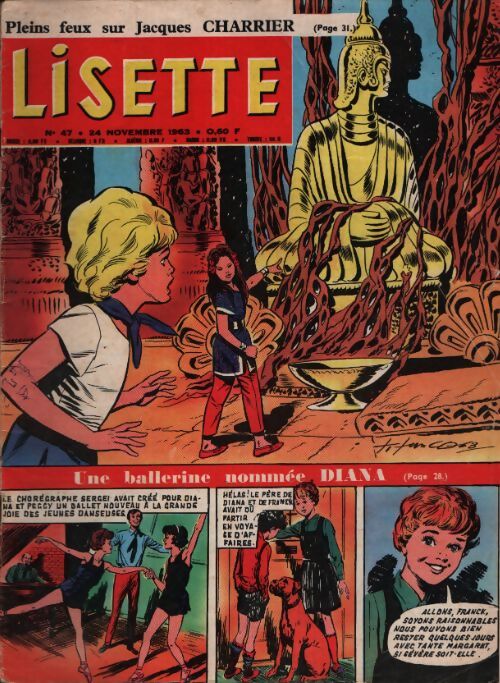 Lisette 1963 n°47 : Une ballerine normmée Diana - Collectif - Livre