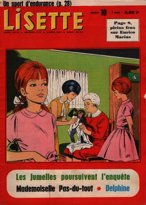 Lisette 1965 n°10 - Collectif - Livre
