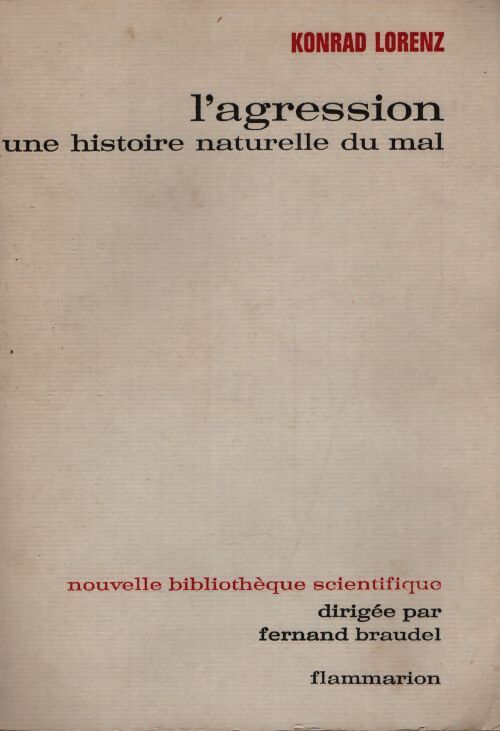 L'agression - Konrad Lorenz - Livre