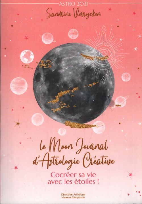 Le moon journal d'astrologir créative - Sandrine Verrycken - Livre