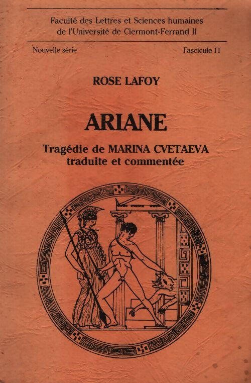Ariane de Marina Cvetaeva - Rose Lafoy - Livre