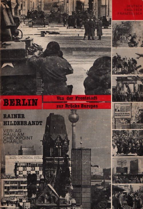 Berlin de la ville de front au pont de l'Europe - Collectif - Livre