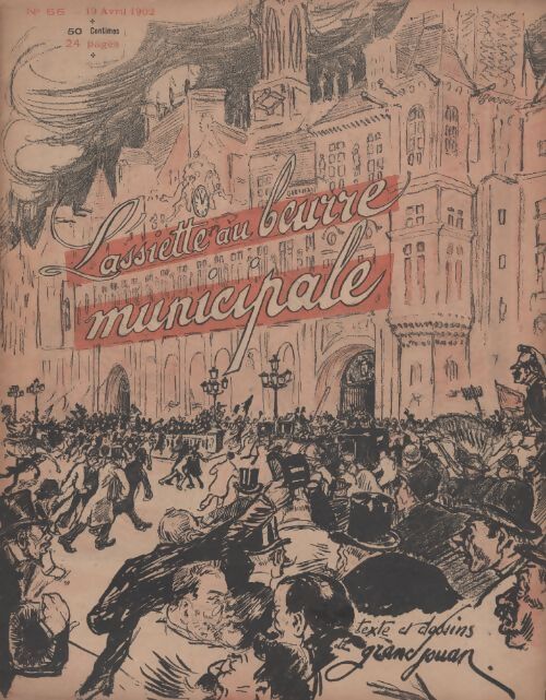 L'assiette au beurre n°55 : L'assiette au beurre minicipale - Collectif - Livre