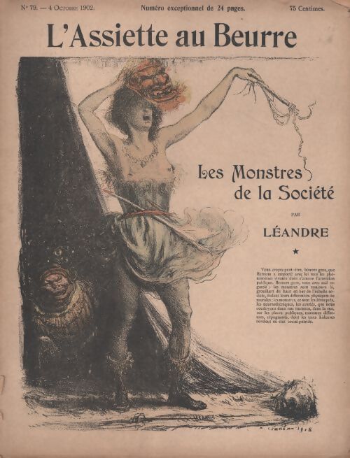 L'assiette au beurre n°79 : Les monstres de la société - Collectif - Livre