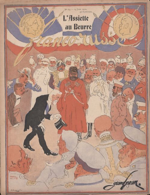L'assiette au beurre n°63 : Franco russe - Collectif - Livre