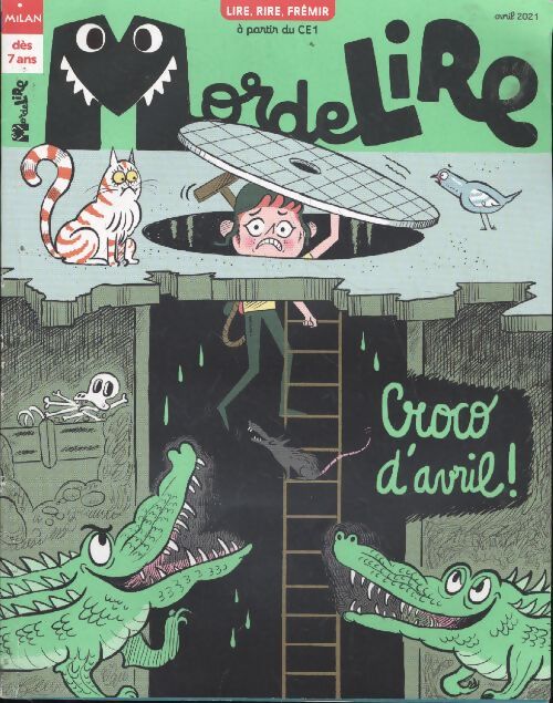 Mordelire n°398 : Croco d'avril ! - Collectif - Livre
