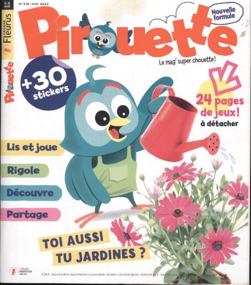 Pirouette n°219 : Toi aussi, tu jardines ? - Collectif - Livre