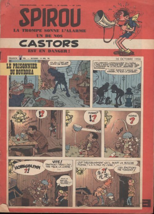 Spirou n°1070 : La rompe sonne l'alarme - Collectif - Livre