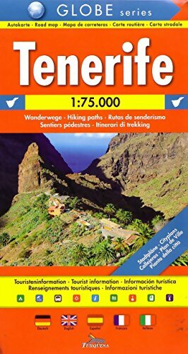 Tenerife : Road map - hiking paths - tourist information [multilingual] - José Manuel Moreno - Livre