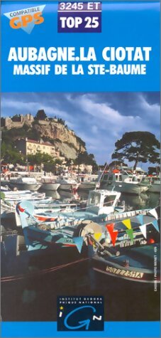 Carte de randonnée : Aubagne - La Ciotat - Collectif - Livre