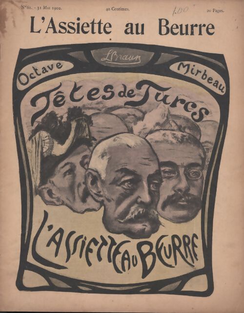 L'assiette au beurre n°61 : Têtes de turcs - Collectif - Livre