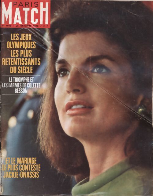 Paris Match n°1016 : Les jeux Olympiques les plus retentissants du siècle - Collectif - Livre