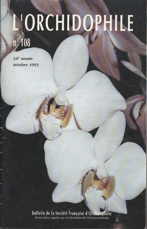 L'orchidophile n°108 - Collectif - Livre