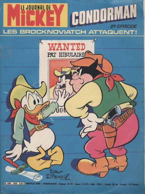 Le journal de Mickey n°1529 : Les Brocknoviatch attaquent ! - Collectif - Livre