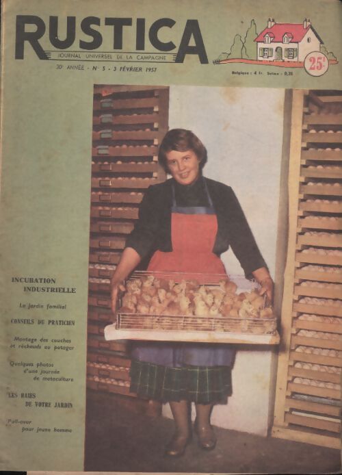 Rustica 30e année n°5 : Incubation industrielle - Collectif - Livre