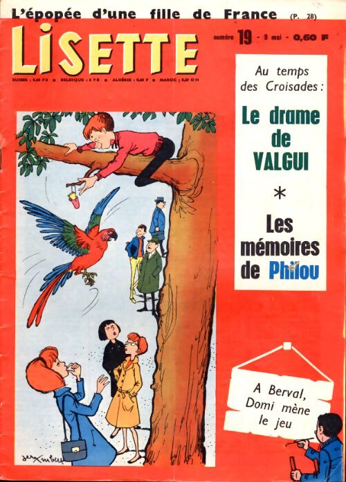Lisette 1965 n°19 : A Berval, Domi mène le jeu - Collectif - Livre