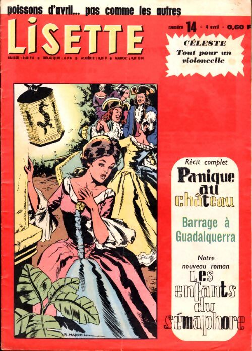 Lisette 1965 n°14 : Panique au château - Collectif - Livre