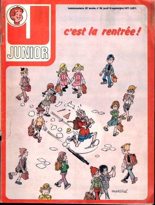 Junior 25e année n°38 - Collectif - Livre