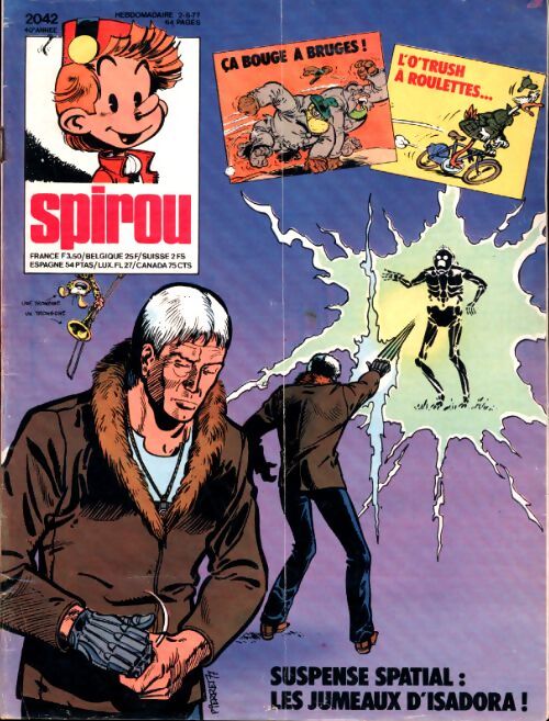 Spirou n°2042 : Suspense spatial : Les jumeaux d'Isadora ! - Collectif - Livre
