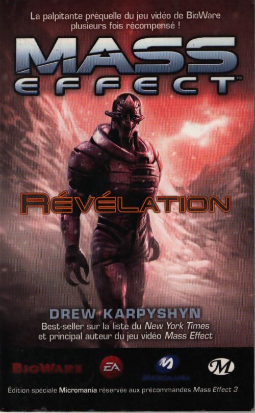 Mass effect t1 : Révélation - Karpyshyn Drew - Livre