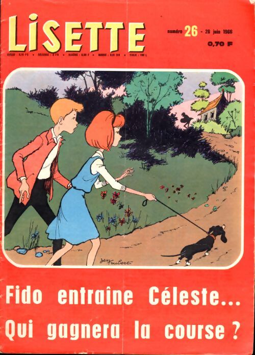 Lisette 1966 n°26 : Fido entraîne Céleste... - Collectif - Livre