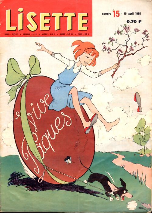 Lisette 1966 n°15 : Vives Pâques - Collectif - Livre