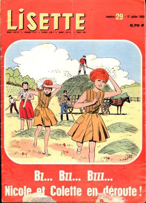 Lisette 1966 n°29 : Bz... bz... bz... - Collectif - Livre