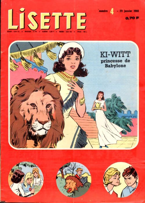 Lisette 1966 n°4 : Ki-Witt, princesse de Babylone - Collectif - Livre