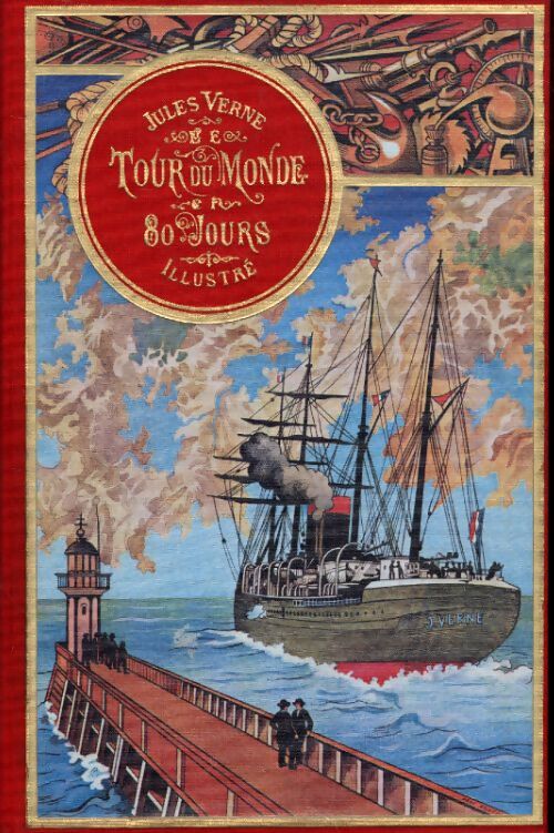Le tour du monde en 80 jours - Jules Verne - Livre