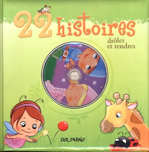 22 histoires drôles et tendres + CD - Collectif - Livre