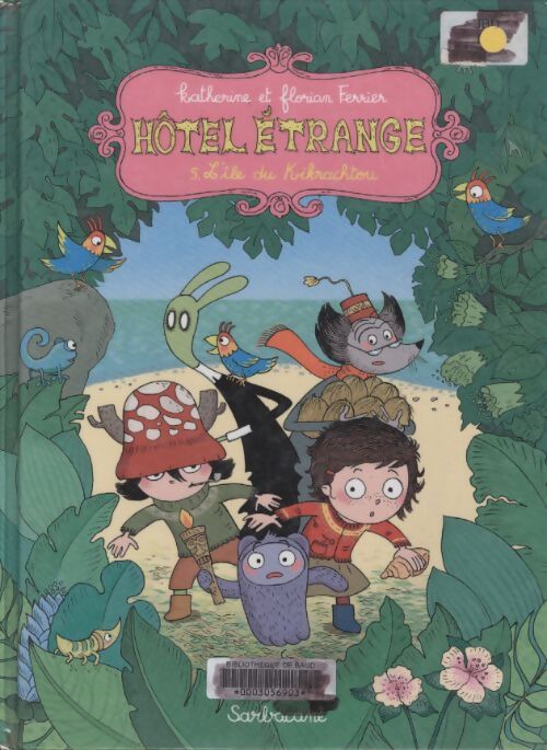 L'île du kikrachtou - Katherine Ferrier Florian Ferrier - Livre