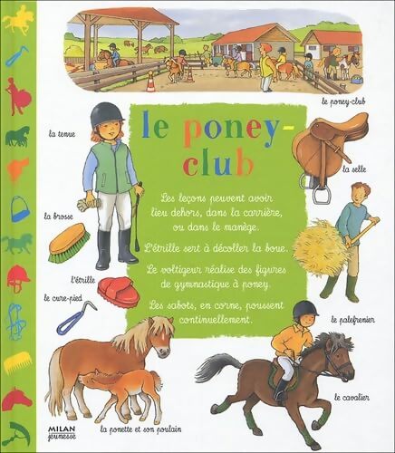 Le poney-club - Florence Toubon - Livre