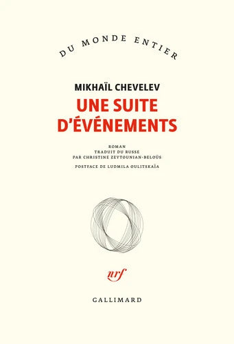 Une suite d?événements - Mikhail Chevelev - Livre