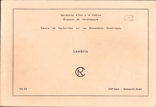 Lambris Volume B3 : XVIIe siècle - Collectif - Livre