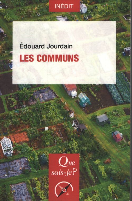 Les communs - Edouard Jourdain - Livre
