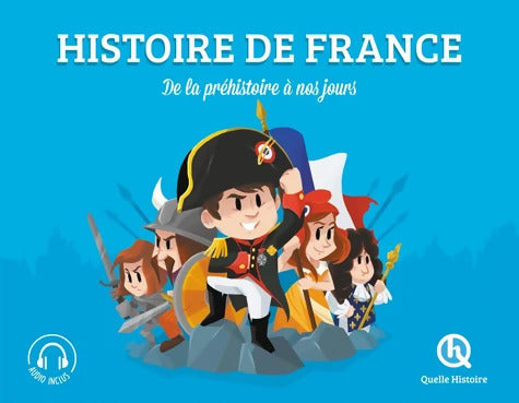 Histoire de France  : De la préhistoire à nos jours - Leslie-Fleur Picardat - Livre