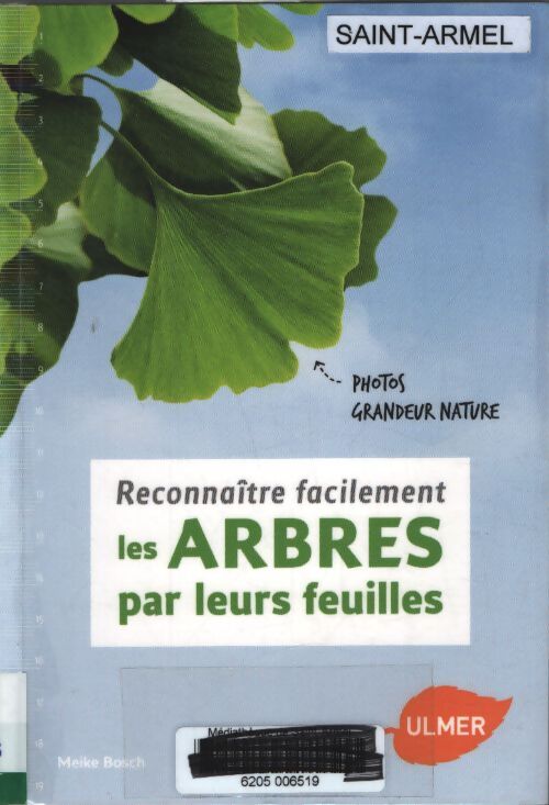 Reconnaître facilement les arbres par leurs feuilles - photos grandeur nature - Meike Bosch - Livre
